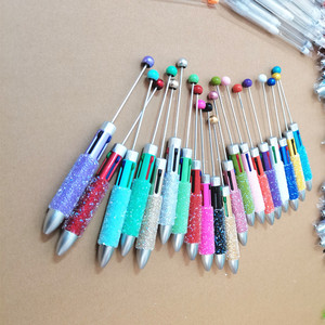 Diamant Silicone Perlé Stylos Plastique <span class=keywords><strong>Pas</strong></span> <span class=keywords><strong>Cher</strong></span> Mignon Stylo À Bille Personnalisé <span class=keywords><strong>Chien</strong></span> Patte Noir Stylo À Bille - Product Image 6