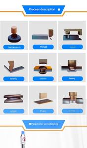 Tự động nhỏ băng ghế dự bị đinh tán máy ép thủy lực điện Báo Chí với máy bơm và mang khí nén đấm băng ghế dự bị lỗ máy - Product Image 4