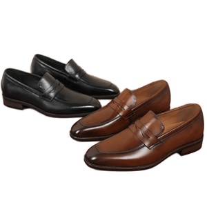 Zapatos Oxford Formales de Vestir para Hombre, Hechos a Mano en Italia, Duraderos, de Alta Calidad, en Dos Tonos, Estilo Vintage, de Lujo, Fabricantes Personalizan el Logotipo - Product Image 1