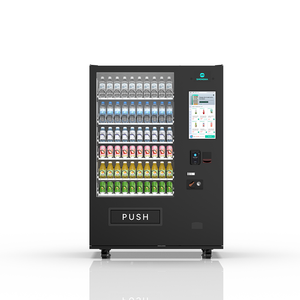 Smart 21.5" Touchscreen Cold Drink Vending Machine Compressor Cooling 300-600 Pcs Capacity Wi-Fi/5G Enabled for Office School - Product Image 2