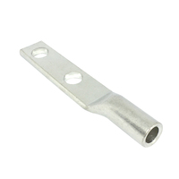 WZUMER 2 cosses de câble de compression de connexion en cuivre à double trou de 120 mm pour borne de fil