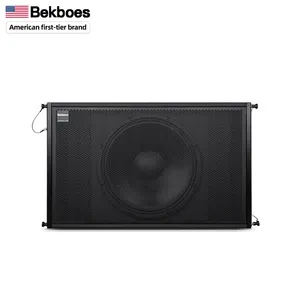 Bekboes P218 창고 프로모션 1600W 라인 어레이 스피커 서브베이스 싱글 18 인치 프로 스피커 경기장 - Product Image 1