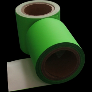 Papel de cáscara de huevo verde fluorescente personalizado Etiquetas frágiles de neón Buen precio Rollo de adhesivo médico <span class=keywords><strong>UDV</strong></span> DE SEGURIDAD antifalsificación - Product Image 3