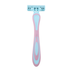 High Quality Colorful Pink Shaving <b>Razor</b> Flexible Blade <b>Razor</b> with Anti-slip Handle - Product Image 1