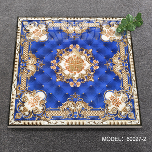 Gạch lát nền 1200x1800mm, men sứ vàng bóng, gạch 3D trang trí hoa pha lê, ghép mảnh, chống trơn, gạch chịu lửa, biệt thự - Product Image 3