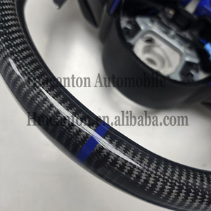 Nuevo Producto al por Mayor: Volante de Cuero y Fibra de Carbono para BMW Serie 3, Serie 5, F10, F20, F30, F90, F01, F02 - Product Image 5
