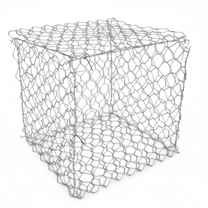 1x1x1m Vente chaude <span class=keywords><strong>Gabion</strong></span> en treillis métallique, mur de soutènement, élément décoratif de jardin, <span class=keywords><strong>gabion</strong></span> durable, cage à pierres - Product Image 1