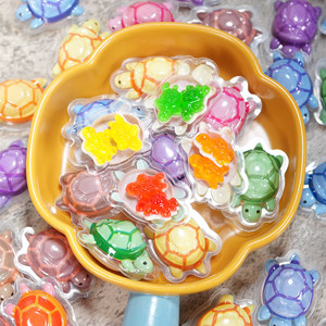 Turtle Shaped Gummy Candy, Multicolor Animal Jelly <strong>Sweets</strong> Individually <strong>Wrapped</strong> for Kids - Product Image 1