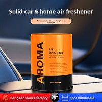 Penyegar Udara Mobil Kaleng Logam Kelas Atas dengan Aroma Tahan Lama & Balsem Parfum Padat Penghilang Bau untuk Penggunaan di Kursi