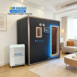 DR.HUGO uDR C3 Max Cámara Hiperbárica de Oxígeno con Carcasa Rígida y Logotipo Personalizado, 1.5 ATA, para la Curación de Heridas - Product Image 1
