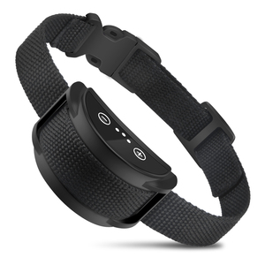 स्मार्ट कुत्ते विरोधी छाल कॉलर स्वचालित पहचान समायोज्य सदमे कंपन ip65 वाटरप्रूफ नायलॉन ठोस डिजाइन - Product Image 1