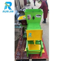 Mini-pressoir à balles de foin pour animaux de ferme, moteur et moteur automatiques, haute précision, emballage d'aliments pour animaux