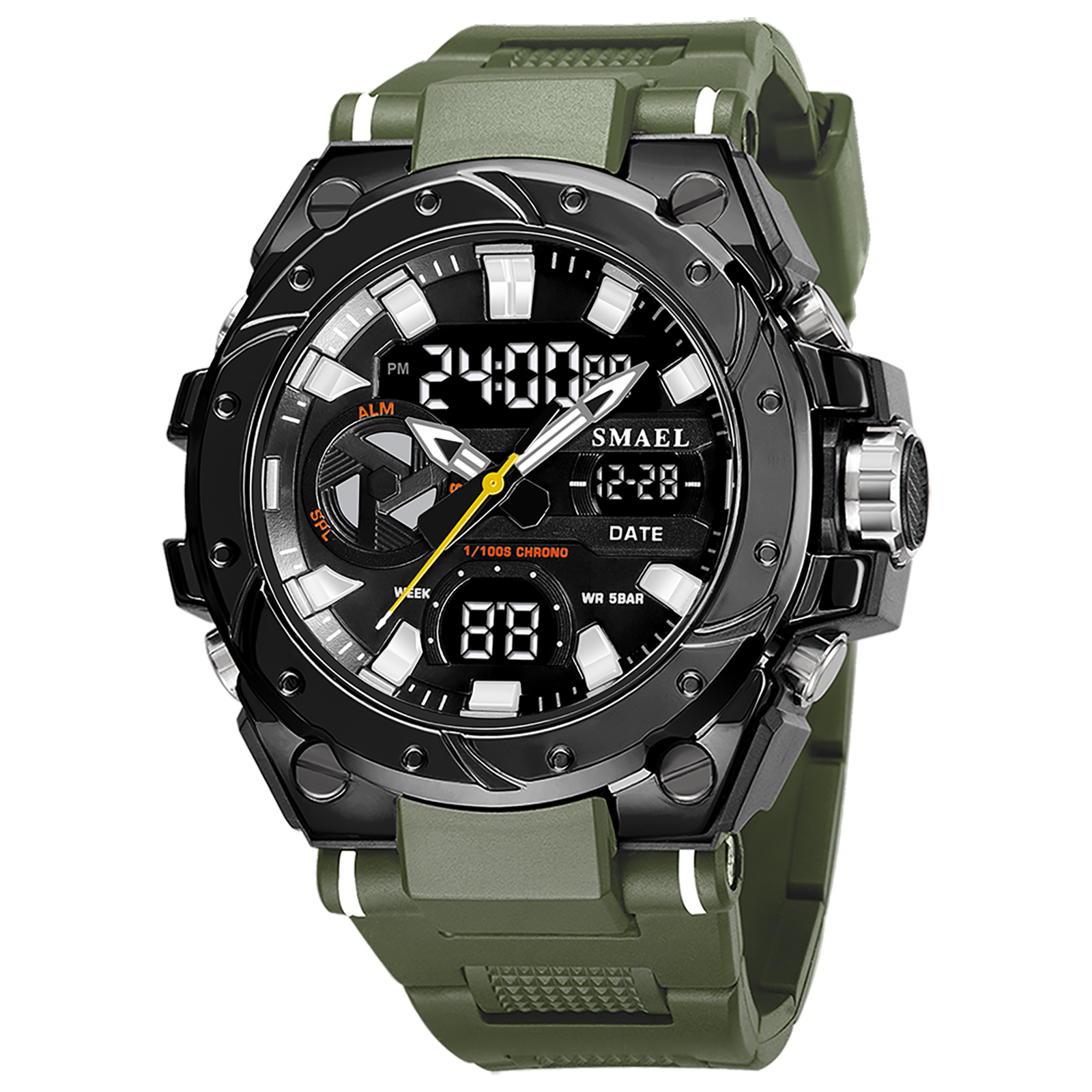 สีเขียวทหาร