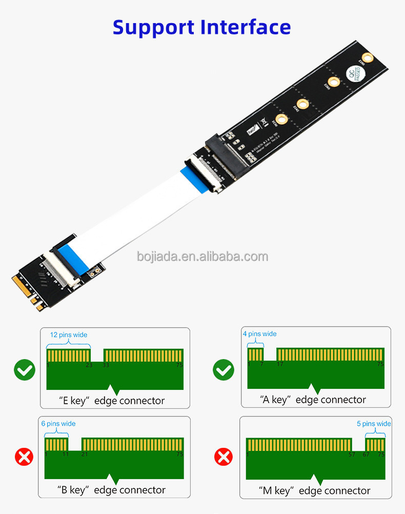 Lot De 2 Adaptateurs NGFF M.2 NVMe Pour SSD 2230 2242 2260 2280 - Compatible Legion Go Et ThinkPad