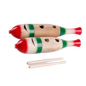 Groothandel/Oem/Fabrieksprijs Houten Kikker Kwaken Buis Kleuterschool Percussie-<span class=keywords><strong>Instrument</strong></span> Voor Vroege Educatie Orff Kidsren 'S Fagot Sound Speelgoed Kwaken Kikker - Product Image 2