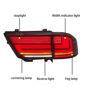 Feu arrière complet pour Toyota Land Cruiser LC300 <span class=keywords><strong>2022</strong></span> et modèles ultérieurs, avec feux <span class=keywords><strong>de</strong></span> jour LED (DRL) et accessoires <span class=keywords><strong>de</strong></span> feux arrière modifiés pour véhicules. - Product Image 2