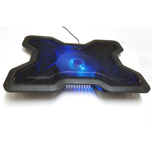 Laptop <b>Cooling</b> <b>Pad</b> 5218 Single Fan 14 15 Inch Air Cooled Plastic Base For Notebook - Product Image 4