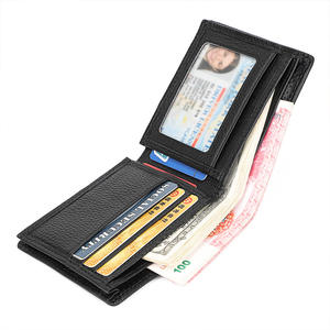 <span class=keywords><strong>กระเป๋า</strong></span>สตางค์หนังแท้ผู้ชายแบบพับได้ สไตล์เรโทร ดีไซน์ใหม่ ทันสมัย เหมาะสำหรับธุรกิจ - Product Image 2