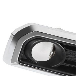 Juego de 2 Uds de luces antiniebla, par con lámpara antiniebla DE COCHE embellecedora cromada para <span class=keywords><strong>Toyota</strong></span> <span class=keywords><strong>4Runner</strong></span> <span class=keywords><strong>4Runner</strong></span> <span class=keywords><strong>Limited</strong></span> 2014 - <span class=keywords><strong>2020</strong></span> - Product Image 3