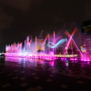 <span class=keywords><strong>Fontaine</strong></span> interactive à plat en acier inoxydable RGB multicolore pour places publiques, parcs et centres de villégiature – Paysage programmable à faible entretien - Product Image 1