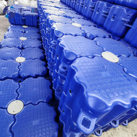 Plateforme flottante en HDPE pour ponton, quai flottant pour bateaux et navires, passerelle marine en HDPE