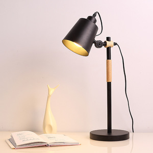 Kim loại thiết kế mới chất lượng cao cổ retro chăm sóc mắt Đèn bàn cho trẻ em đọc sách - Product Image 3