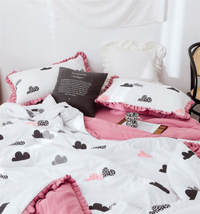 Bộ Chăn Ga Trải Giường Mùa Hè Bằng Vải Polyester, Phong Cách Châu Âu, Trang Trí Phòng Ngủ - Product Image 2