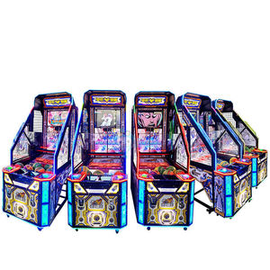 ศูนย์เกมกีฬาในร่ม เครื่องเล่นบาสเก็ตบอล สวนสนุกกีฬา อาร์เคดเกมบาสเก็ตบอลแบบยิงเร็วเชิงพาณิชย์ - Product Image 3