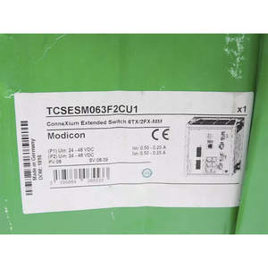 สวิตช์ Schneider TCSESM063F2CU1 ConneXium Extended Managed Switch 6TX/2FX-MM 6 พอร์ตสำหรับสายทองแดง + 2 พอร์ตไฟเบอร์มัลติโหมด - Product Image 6