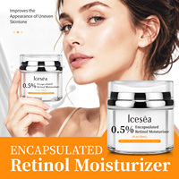 Crème Visage 0,5% Encapsulée à l'Acide Hyaluronique, Huile de Jojoba, Squalane et Glycérine – Réducteur de Rides Doux pour Hommes/Femmes 30ml