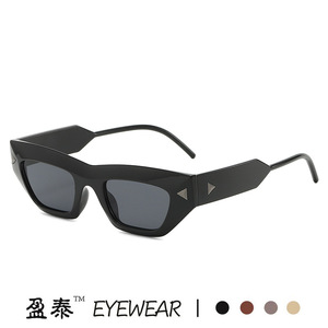 Yingtai Eyewear Cat Eye Sunglasses UV400 PC <b>Frame</b> Unisex Street Style - Product Image 4