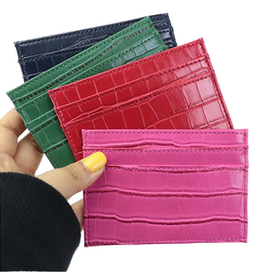 Identité minimaliste Saffiano cuir hommes femmes luxe <span class=keywords><strong>porte</strong></span>-<span class=keywords><strong>carte</strong></span> portefeuille mince sac à main étui de crédit nom affaires Id Pu <span class=keywords><strong>porte</strong></span>-<span class=keywords><strong>carte</strong></span> - Product Image 1