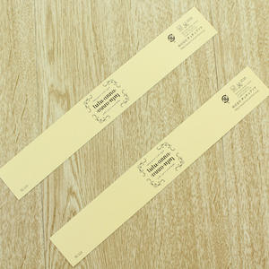 Günstige Papierbanderolen für Sockenverpackungen und Produkthüllen im Großhandel mit individuellem Logodruck - Product Image 4