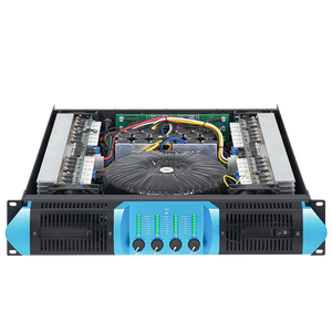 Amplificador de Potencia Metálico de Cuatro Canales MG1000/1300/1500 Clase AB/H con Montaje en Rack 2U, Portátil y Resistente para Eventos, Sistemas PA y DJ - Product Image 1