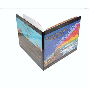 Impresión de libros de fotos personalizada para niños, tamaño grande, tapa dura, Color, Story