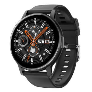 Montre intelligente nouvelle génération ronde S100 HD IPS avec bracelet en TPU, étanche, cadran personnalisable, détection de la santé et de la pression artérielle - Product Image 1