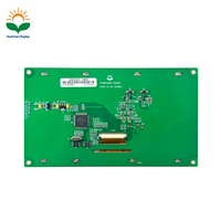 Modul LCD TFT 7.0 Inci dengan Keandalan Tinggi 800*480 Bus SPI Driver RA8875 Opsional Layar Sentuh Industri