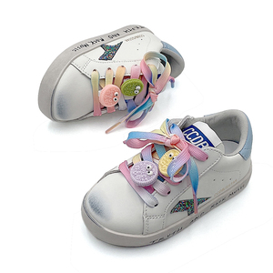 Scarpe CCDB con Suola in Gomma Personalizzabili per Bambini, <span class=keywords><strong>Sneakers</strong></span> Sportive di Design all'Ingrosso, Stile Cartone Animato, Scarpe <span class=keywords><strong>Bianche</strong></span> per Bambini - Product Image 2