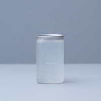 Bouteille d'eau carrée en plastique transparent transparent vide de haute qualité Boîtes en PET jetables pour boisson au jus avec couvercle facile à ouvrir