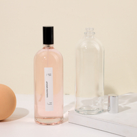 Flacon de parfum en verre de luxe 150 ml pour la maison et les textiles, flacon de brume corporelle 200 ml, flacons de parfum d'ambiance en verre pour la maison