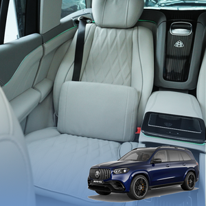 2021 Mercedes-Benz AMG GLS63 (X167) ha aggiornato il pacchetto Maybach GLS600 4 posti (cristallo bianco/argento grigio perla) - Product Image 1