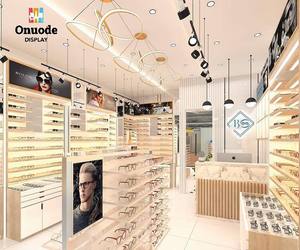 ตู้โชว์แว่นตาสมัยใหม่ ตู้โชว์แว่นสายตาแบบกำหนดเองสำหรับร้านแว่นตา การออกแบบเฟอร์นิเจอร์ภายในร้านแว่นตา - Product Image 5