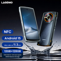 Nuevo Teléfono Inteligente LAGENIO Panther2 Original con Android 15, Resistente, 4G LTE GSM, 12GB+128GB, 5150mAh, NFC, IP68, Pantalla de 120Hz
