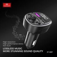 Cargador Inalámbrico para Auto Portátil Earldom con Doble USB, Reproductor MP3 Bluetooth, Kit para Auto, Transmisor FM, Modulador FM para Manos Libres