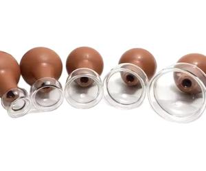 Gran oferta, juego de ventosas tradicionales, juego de ventosas de vidrio de goma de tamaño personalizado médico <span class=keywords><strong>TCM</strong></span> de alta calidad - Product Image 2