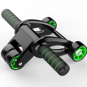 High Quality <strong>4</strong>-wheel Foldable Abdominal <strong>Exercise</strong> Roller Wheel for Abdominal <strong>Exercises</strong> - Product Image 1