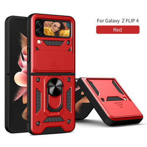 Accesorios para teléfono móvil, funda trasera con soporte para Samsung <span class=keywords><strong>Galaxy</strong></span> <span class=keywords><strong>Z</strong></span>, abatible 4, plegable, 4, <span class=keywords><strong>3</strong></span> ventanas, a prueba de golpes - Product Image 4