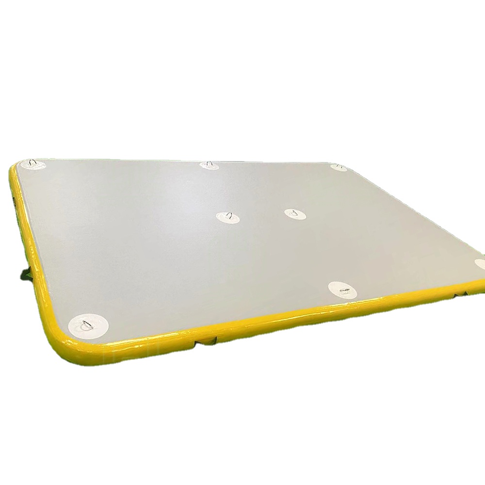 Оптовая продажа, надувная плавающая понтонная платформа для яхты