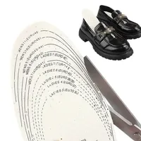 Semelles intérieures en mousse perforée découpables pour l'été, respirantes, absorbant les chocs, confortables, coussinets pour chaussures quotidiennes, 2 pièces, unisexe