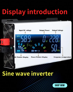MYAMi <span class=keywords><strong>Onduleur</strong></span> hors réseau à onde sinusoïdale pure 24V 48V 60V vers 220V 12KW DC-AC pour Maison/Voiture/Camping-car/Camion - Product Image 5
